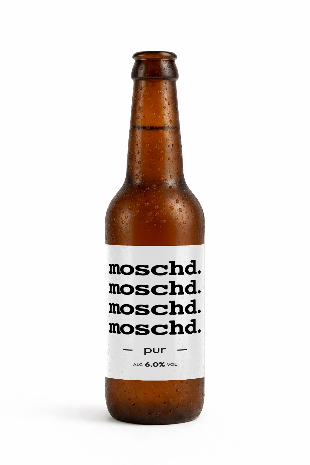 moschd pur Flasche