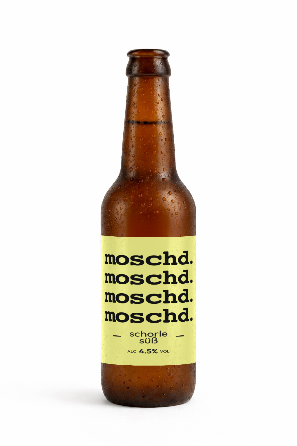 moschd süß Flasche